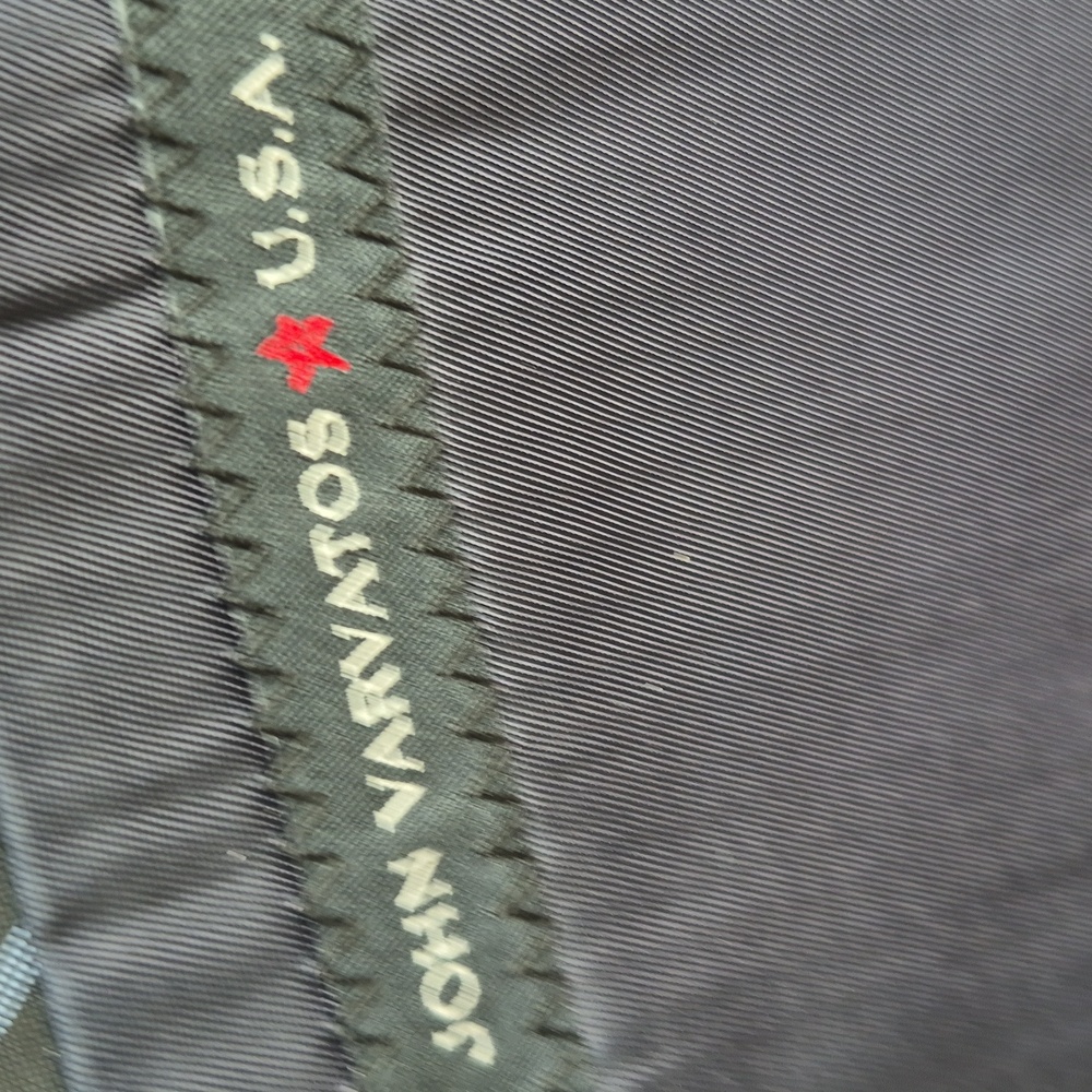 John Varvatos Recent Canada Solid Dark Navy Wool … - image 7